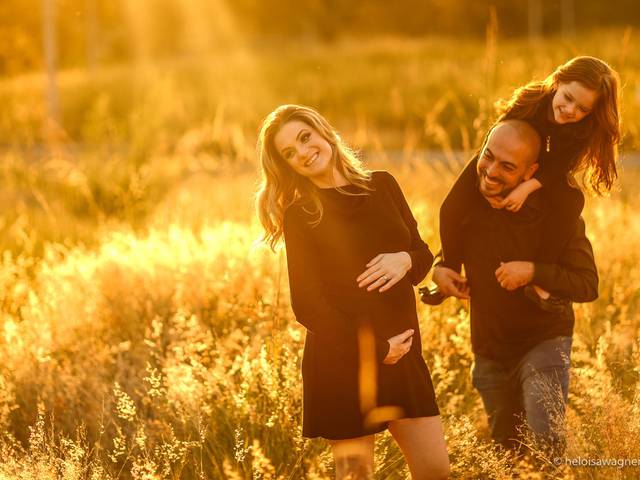 Gestante de Camila, André e Maria Luiza esperando Helena | 27.05.2018