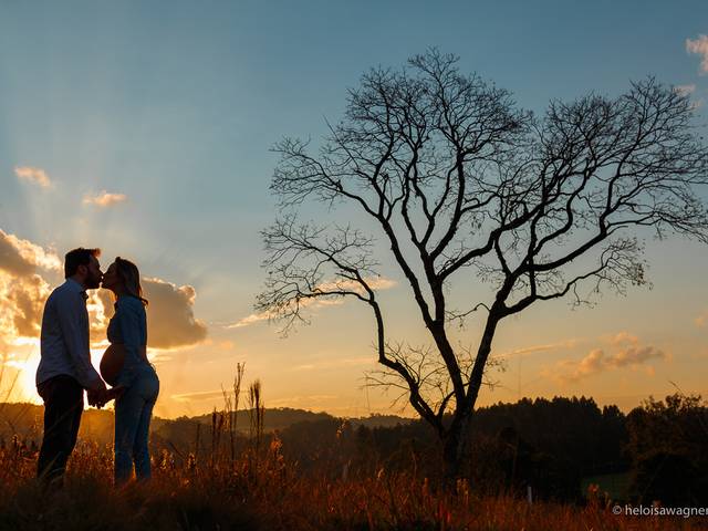 Gestante de Ensaio Alinne e Rafael | 01.08.2018