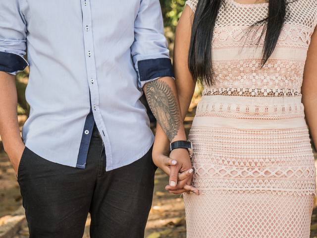 Casal de Adriana e Gustavo