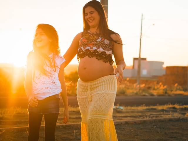 Ensaio de Gestante de Gravidez da Tamara 