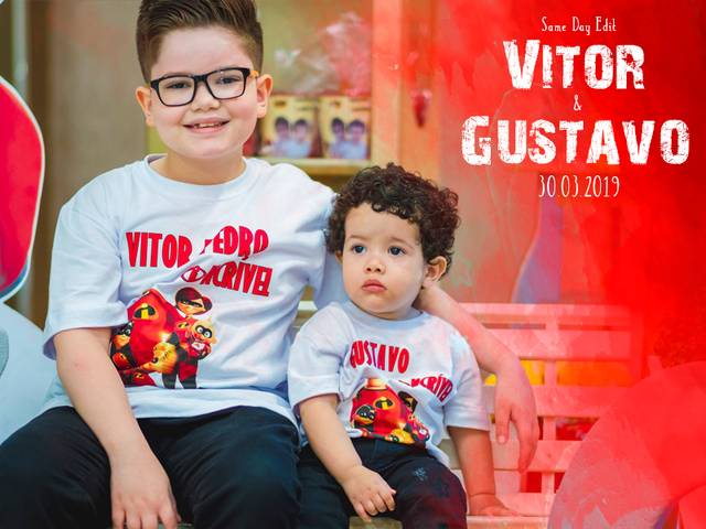 Filme - Aniversário Infantil de Vitor e Gustavo