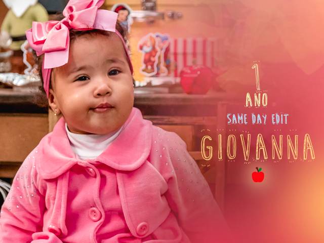 Filme - Aniversário Infantil de Giovanna