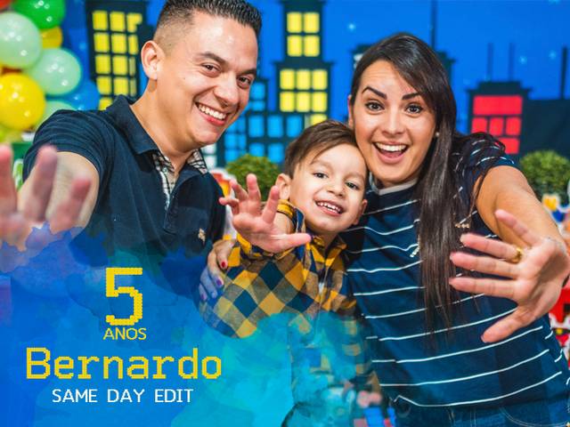 Filme - Aniversário Infantil de Bernardo 5 Anos