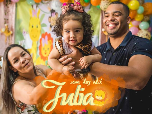 Filme - Aniversário Infantil de Julia