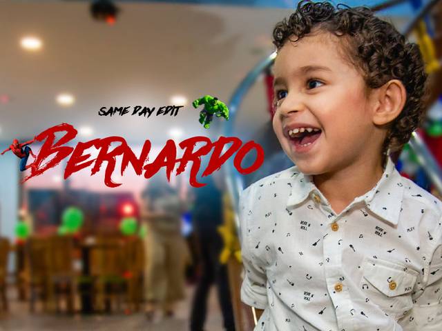 Filme - Aniversário Infantil de Bernardo