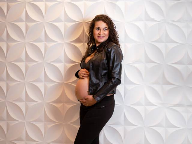 Ensaio Gestante de Ensaio Gestante Mel