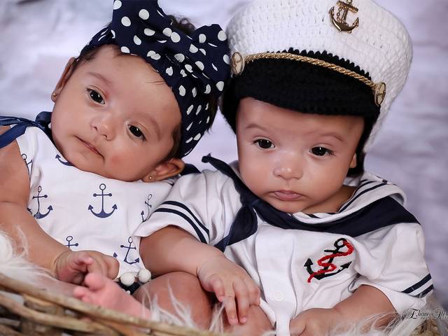 Acompanhamento de Julia e Gabriel 3 meses