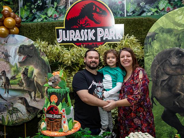 Aniversários de Antonio Pedro 5 Anos - Jurassic Park