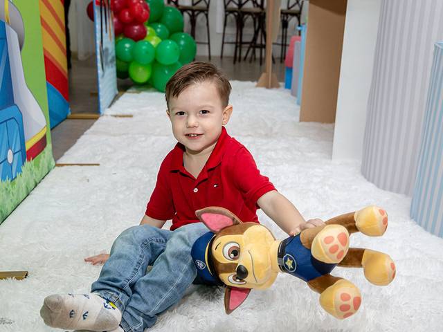 Aniversários de Lucas 3 anos