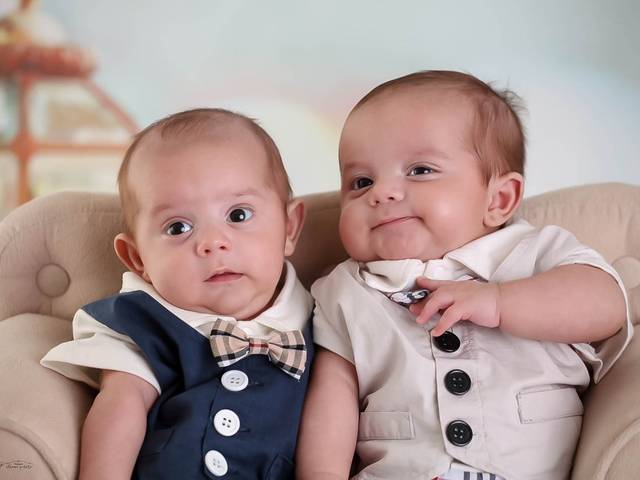 Acompanhamento de Leonardo e Lorenzo 2 meses