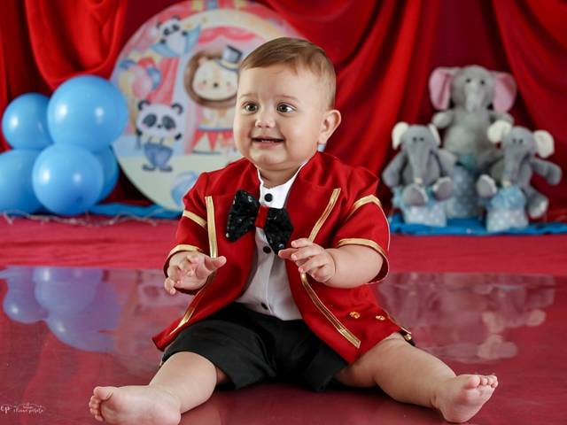 Smash the cake de Smash Gael 12 meses - Circo