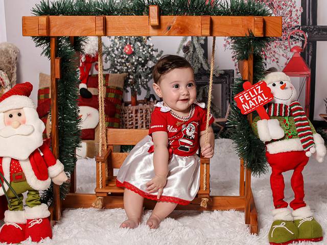 Ensaio Temático de Luiza 7 meses