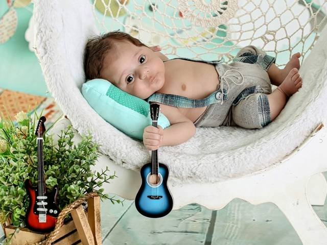 Acompanhamento de Caleb 1 mês