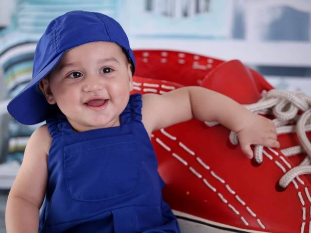 Acompanhamento de Anthony 8 meses