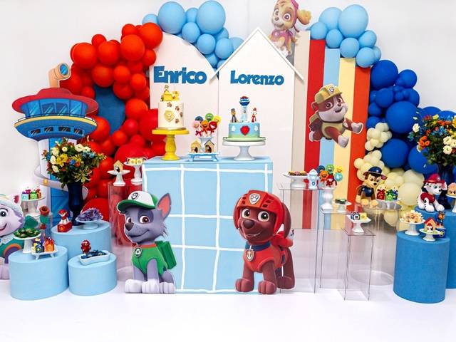 Festas Medieval de Enrico 2 anos - Lorenzo 4 anos