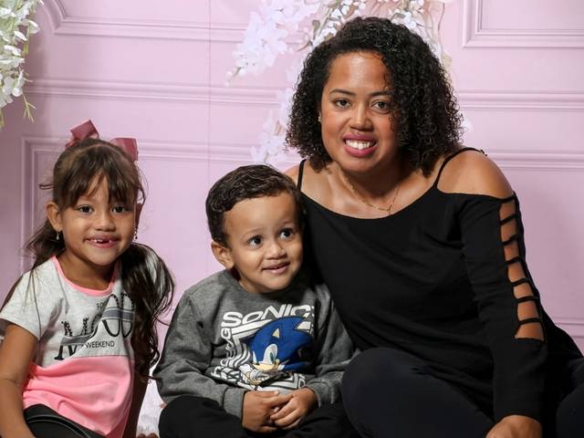 Ensaio Temático de Luiz Miguel, Ana Julia e Mamãe