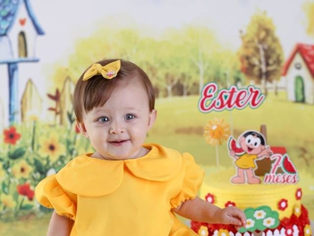 Acompanhamento de Ester 7 meses