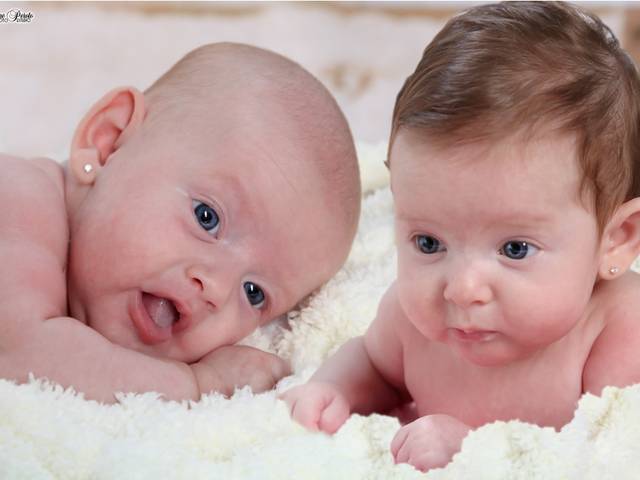 Acompanhamento de Alice e Nicole 2 meses