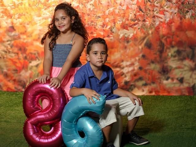 Família de Isabelly e Eduardo