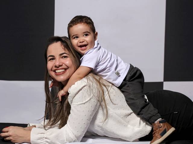 Ensaio Temático de Leonardo e Mamãe