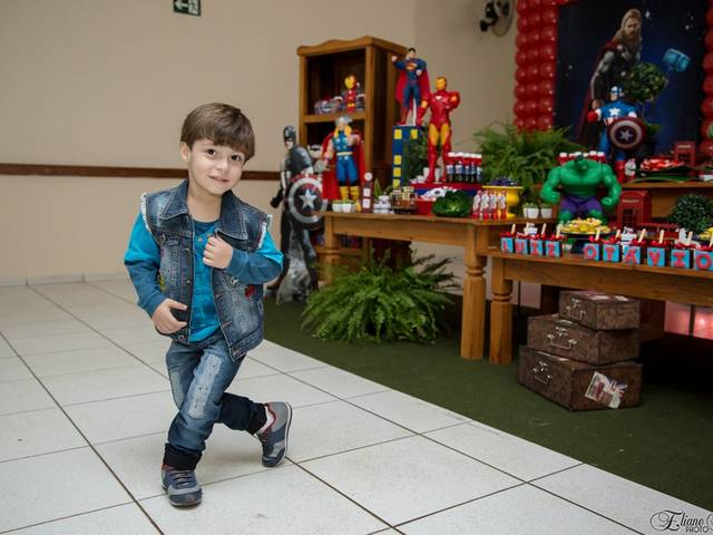 Aniversários de Luiz Otávio 4 anos