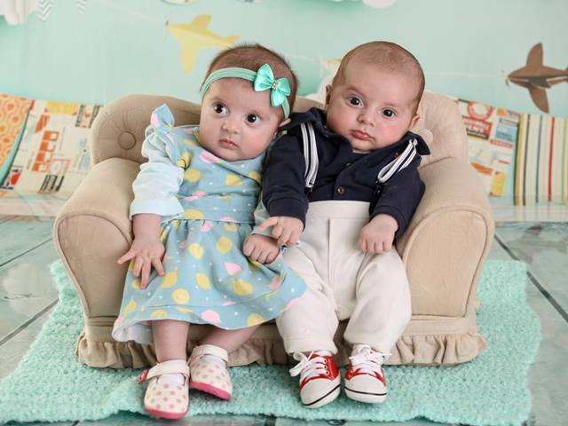 Acompanhamento de Lis e Lucas 2 meses