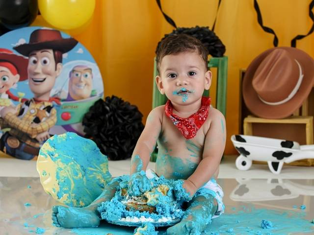 Smash the cake de Theo - Toy Story