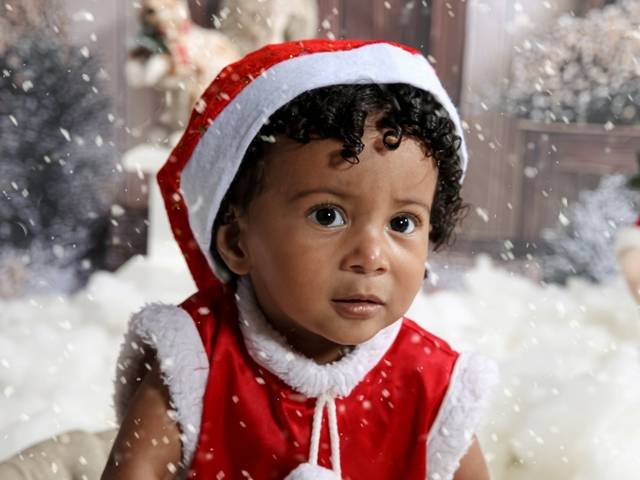 Ensaio Temático de Caleb 11 meses