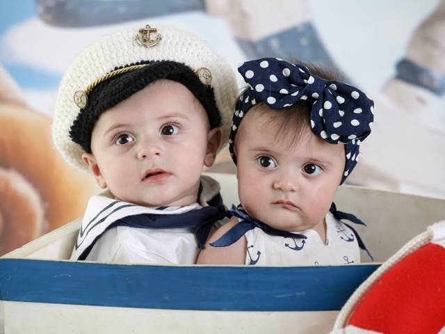 Acompanhamento de Lis e Lucas 6 meses