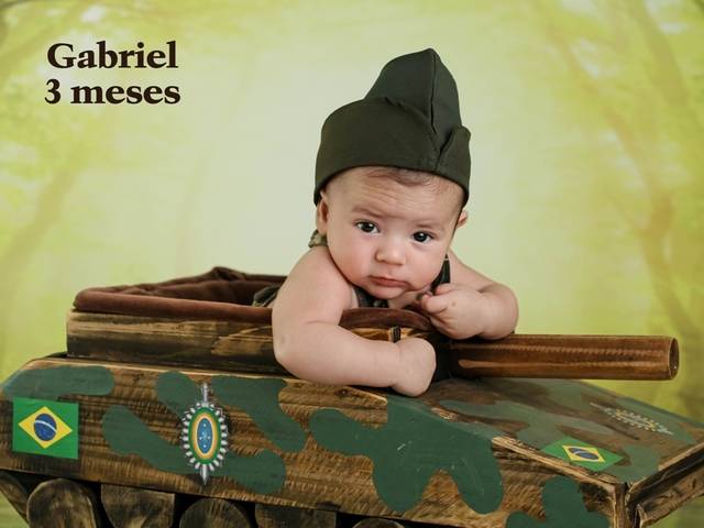 Acompanhamento de Gabriel 3 meses