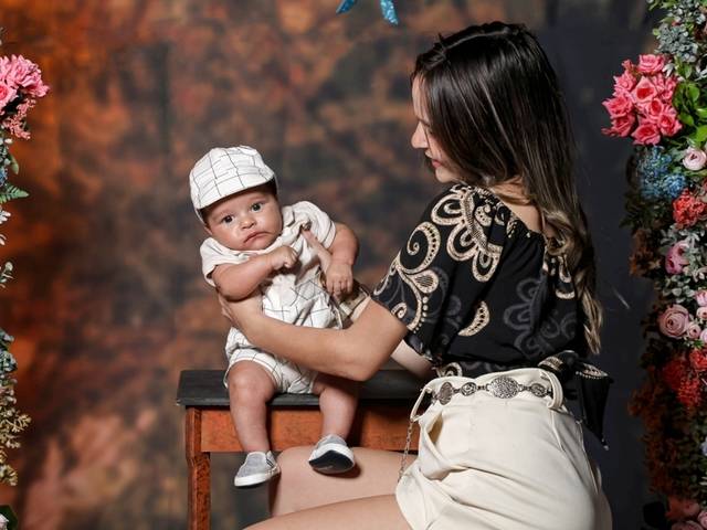 Ensaio Temático de Lucca Henrique e mamãe