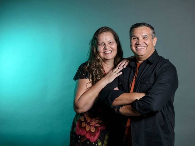 Família de Fabiana e Egmar