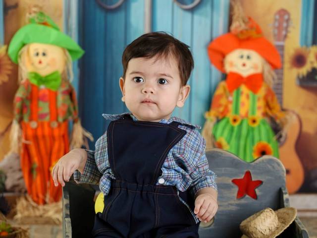 Ensaio Temático de Pedro 9 meses