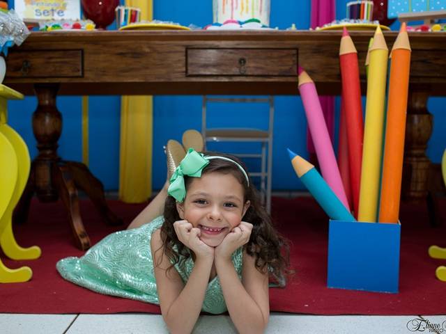 Aniversários de Helena 7 anos