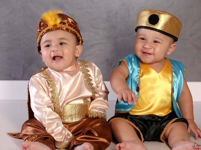 Acompanhamento de Antony e Miguel 8 meses