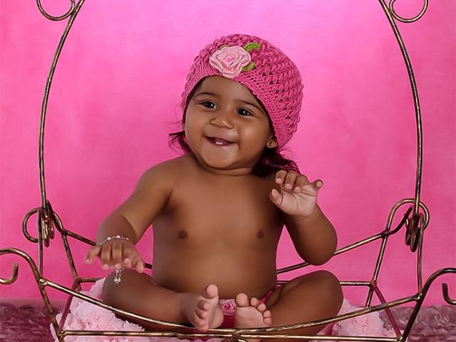 Acompanhamento de Thailine 8 meses