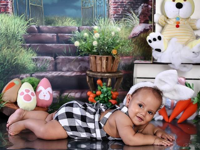 Ensaio Temático de Kevin 7 meses