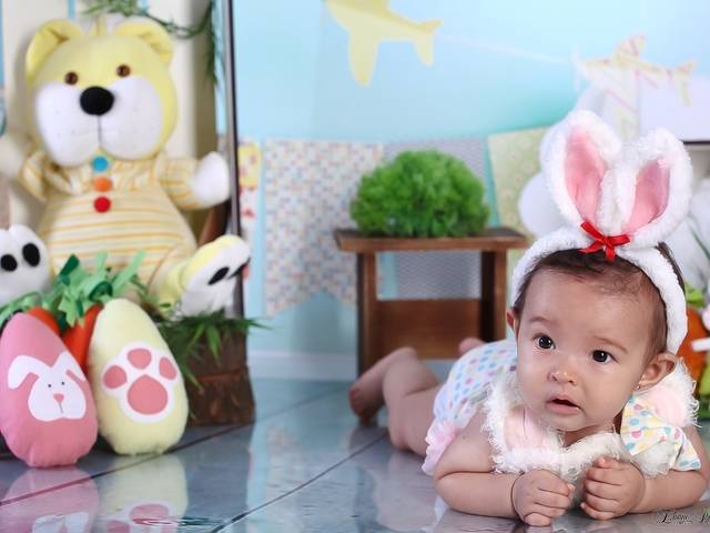 Ensaio Temático de Valentina 4 meses