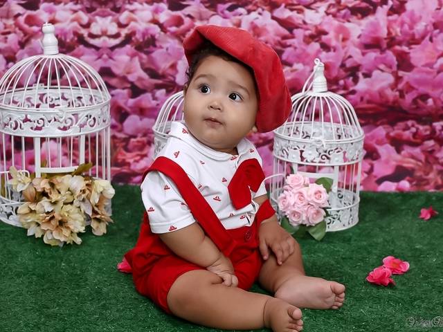 Ensaio Temático de Arthur 8 meses