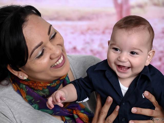 Ensaio Temático de Mamãe e João Miguel