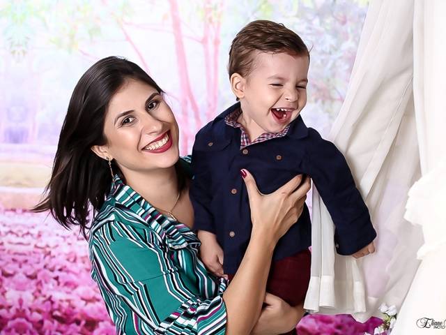 Ensaio Temático de Miguel, mamãe, vovó e Biza