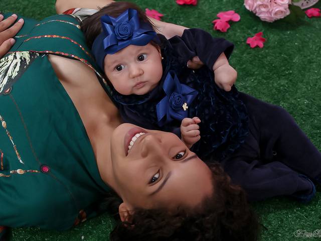 Ensaio Temático de Heloise e mamãe