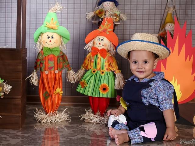 Ensaio Temático de Kevin 10 meses