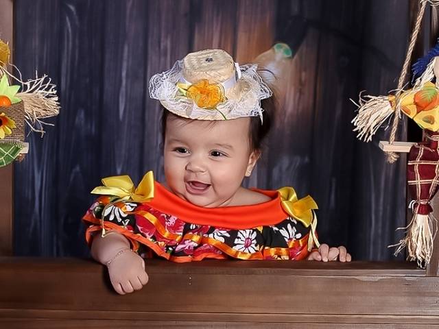 Ensaio Temático de Diana 6 meses