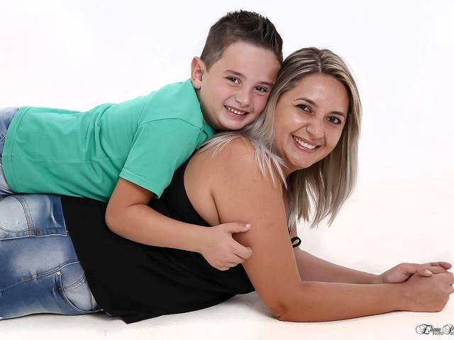 Família de Lu Viotto e Miguel 