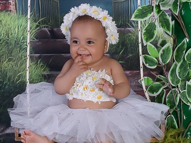 Acompanhamento de Lavínia 8 meses 