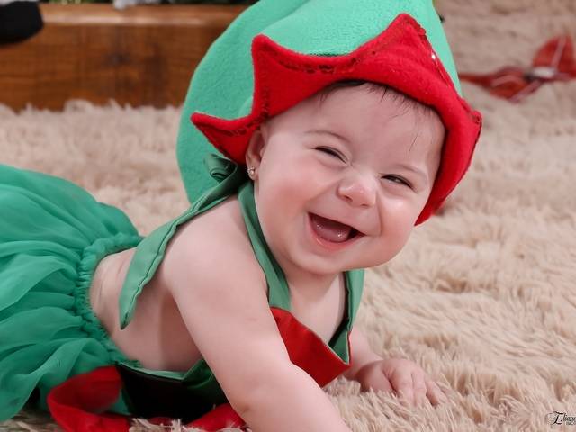 Ensaio Temático de Valentina 5 meses