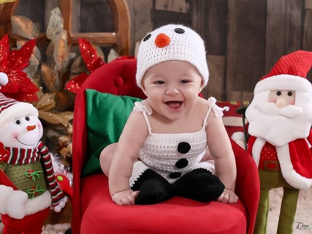 Ensaio Temático de Théo 5 meses