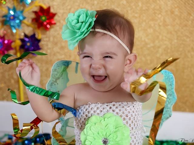 Ensaio Temático de Eduarda 8 meses