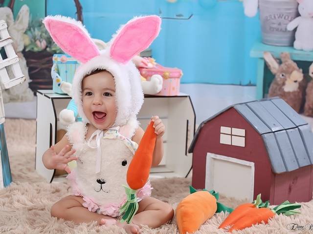 Ensaio Temático de Eduarda 9 meses